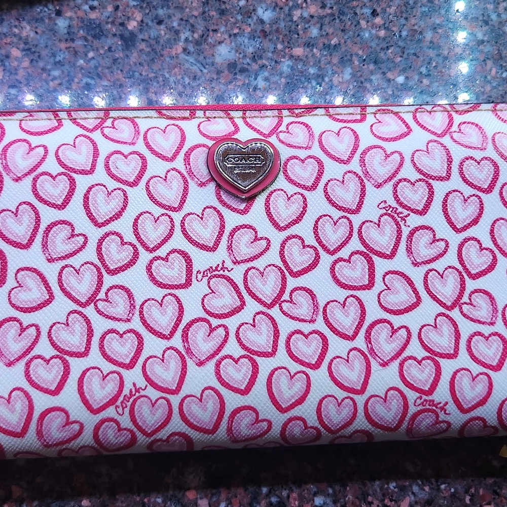 Coach Pink Heart Women's Bag